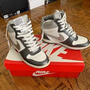 Nike Force Wedge Sneakers - Excellent Condition